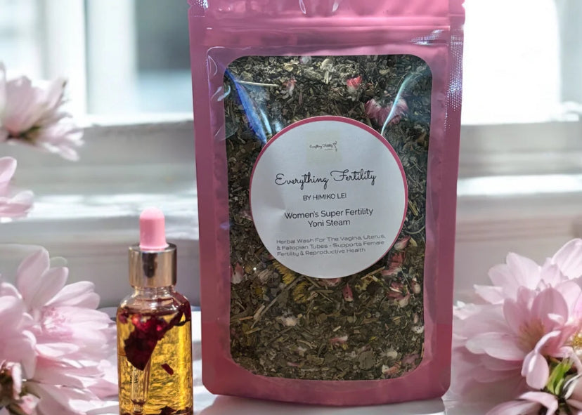 Women’s Fertility Boost YONI Steam & YONI Oil BUNDLE By Himiko Lei❤️ (Flush Out Tubes, Blockages, Tubal Ligations, Detox, Hormonal Imbalances, Severe* Infertility)