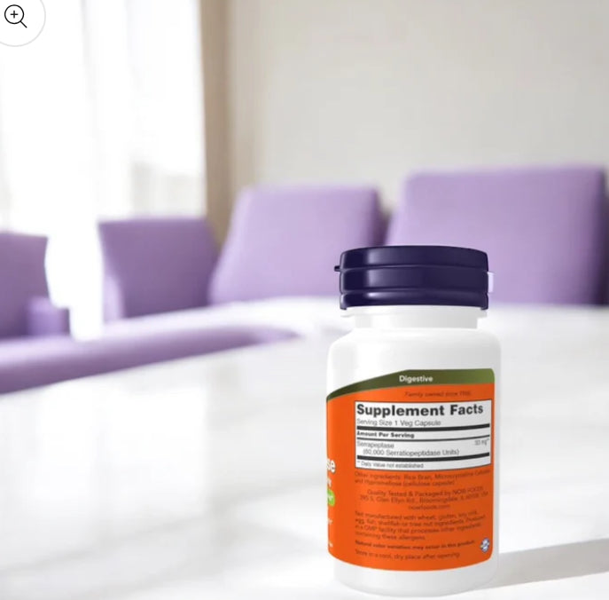 1ST STEP‼️ Serrapeptase WITH UNLIMITED 6 Month CONSULTS‼️ (Tubal Ligation Repair, Fibroids, Endometriosis, Blocked/Scarred Tubes, SEVERE Infertility, Ovary & Uterus Repair etc.,)60,000SPU