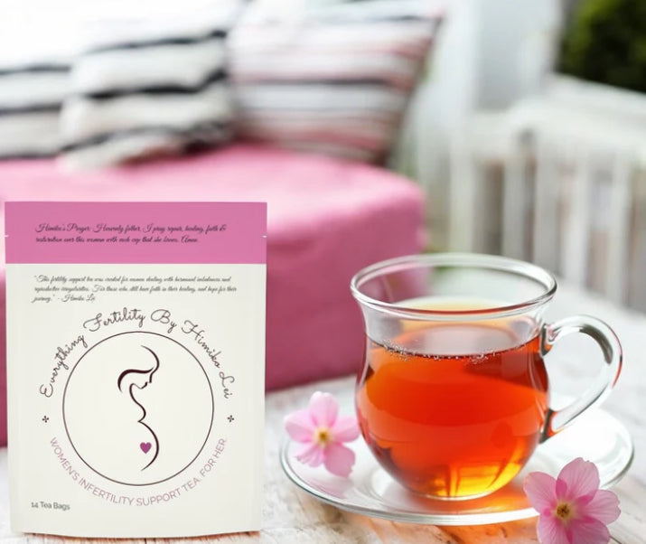 TikTok🔥Viral (1) Pack Of 14 Count Tea Bags By Himiko Lei (Tubal Ligations, Hormonal Imbalances, Ovary & Uterus Irregularities, PCOS, Fibroids, Endometriosis, Etc.,) Optional Heart Shaped Tea Infuser